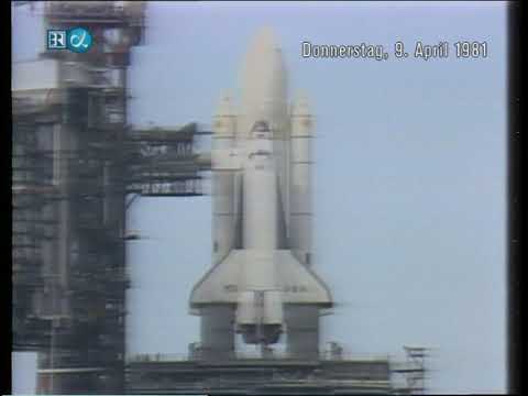ARD Tagesschau vom 09.04.1981 - Shuttle STS-1 Start