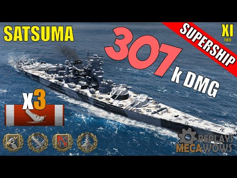 IJN kii 4 kill 144k | World of Warships Gameplay