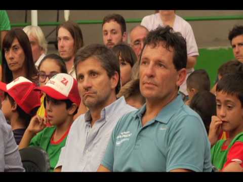 Ariel Cholo Ciano con Sergio Massa y la Fundacion Juan Curuchet