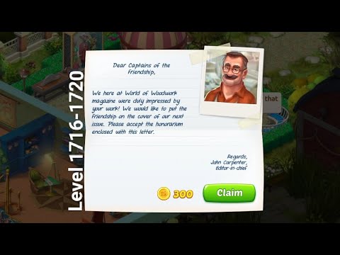 Gameplay Homescapes Level 1716-1720