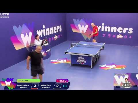 WINners CUP table 2  10.11 Zaporozhets Roman - Kolomiets Vladimir  17:15