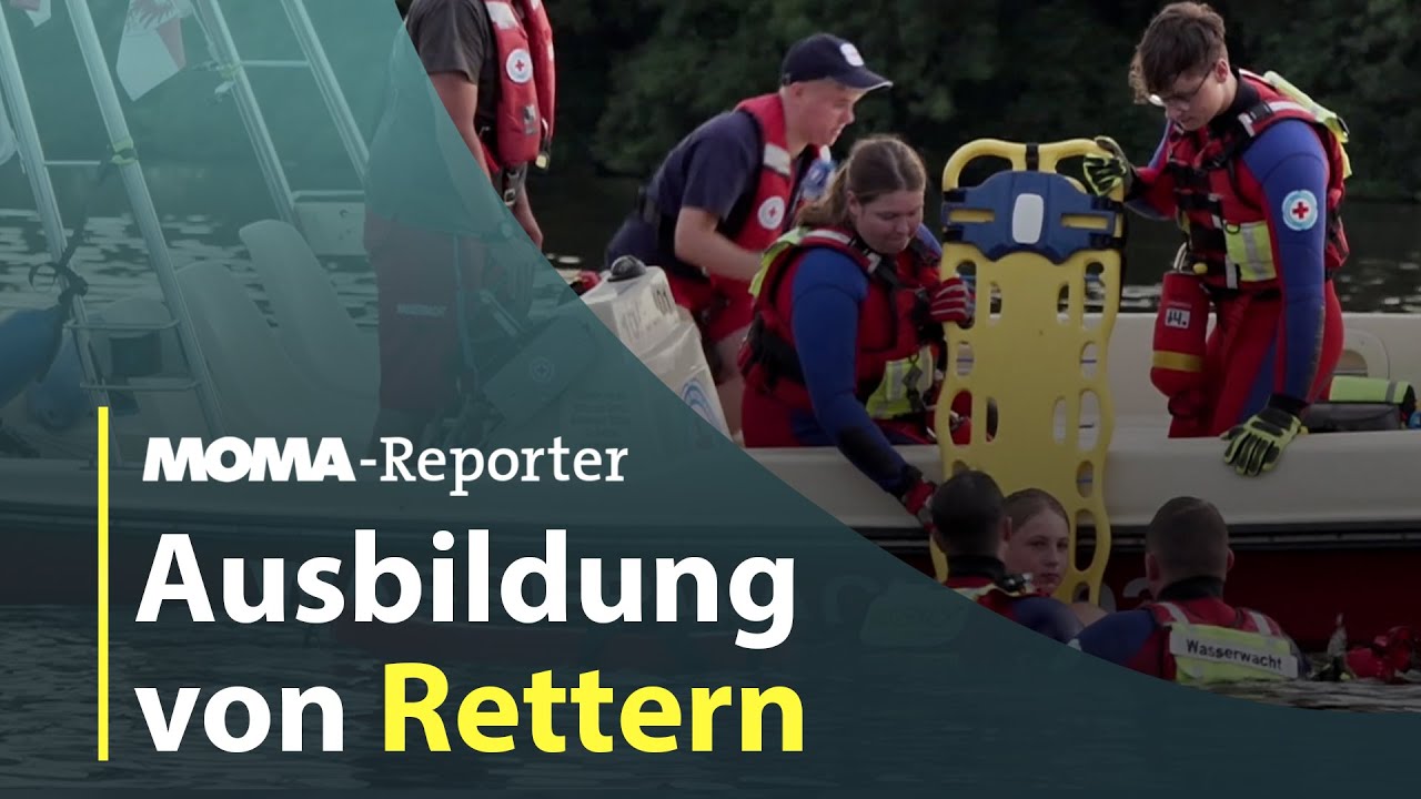 MOMA-Reporter: Wasserwacht-Ausbildung in Brandenburg | ARD Morgenmagazin