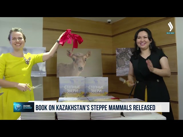 Kazakistan’ın Bozkır Hayvanları hakkında kitap yayınlandı
