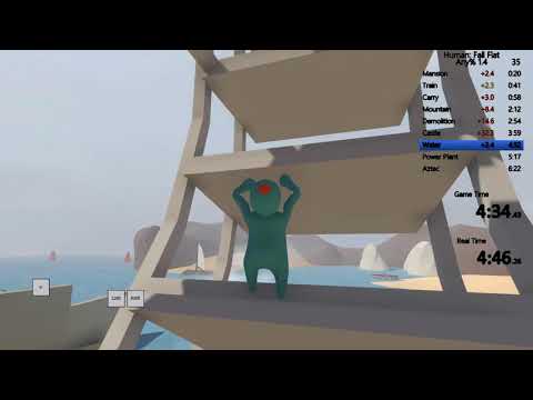 Human: Fall Flat Speedrun Any% - 7:14 (7:40 RTA)