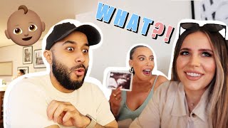TELLING MY BROTHER & SISTER IN LAW I'M PREGNANT! *SHOCKED*