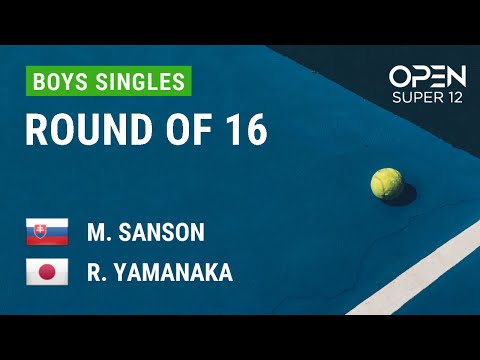 SANSON Matteo VS YAMANAKA Reita - Open Super 12 2024