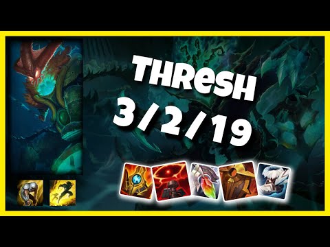 Thresh vs Pantheon TURKISH Challenger SUPPORT (3/2/19) - v11.3