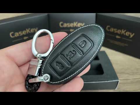 Кожаный чехол для ключа Nissan - фото 1 - id-p1420009544