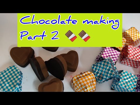 Chocolate making 🍫🍫 Online Part 2