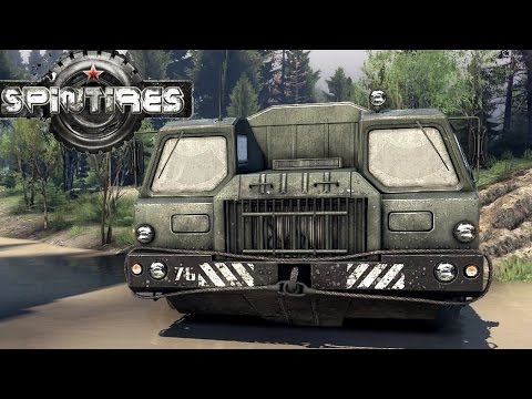 SPINTIRES 2014 New Official Map - The Pit Map - E-7310 8x8 Truck Driving