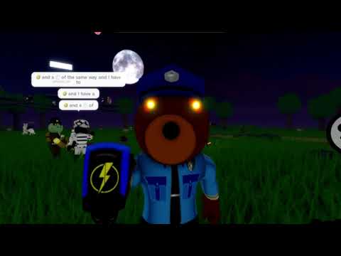 OFFICER DOGGY INFECTED JUMPSCARE IN PIGGY BATTLE 4K ULTRA HD