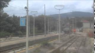 preview picture of video 'E444R.104+E656.024 a Passignano sul Trasimeno: incrocio con il R 22815 e partenza'