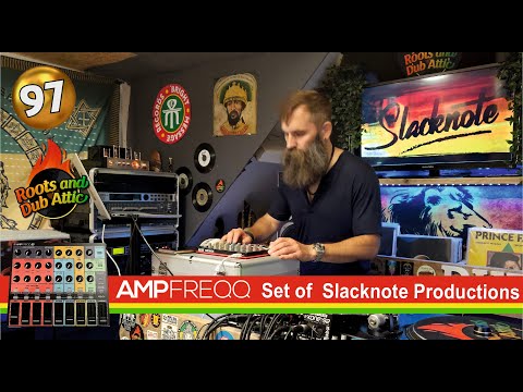 97 Slacknote plays an AmpFreQQ set of his own heavyweight dubs, Roots and Dub Attic, Rotterdam