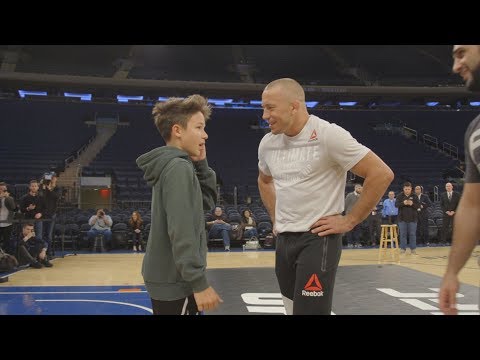 UFC 217: Open Workout Highlights