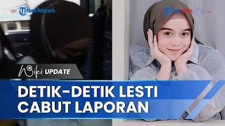 Detik-detik Lesti Kejora Datangi Polres Metro Jakarta Selatan saat Polisi Konpres Penahanan Billar