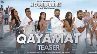 Download lagu QAYAMAT  HOUSE FULL 5 (KARAOKAY SONG) LYRICS #akshykumar #hitsongs #song #music mp3