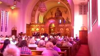 A Cappella Romana performance at the Holy Trinity Greek Orthodox Cathedral in Portland Oregon for th
