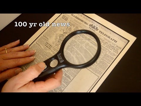 Asmr - Old News - Softly Spoken
