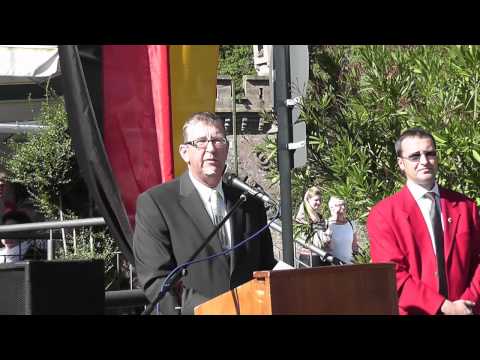 Kyllburg Eifel - Einweihung der Kyllbrücke, Teil 1