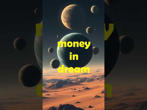 what does it mean to dream about money?/finding money in dreams/losing money in dreams
