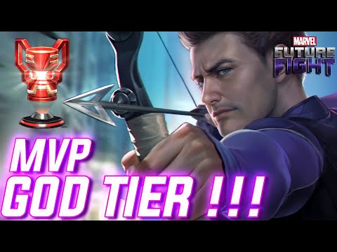 Hawkeye T3 MVP Update New Falcon But Hawkeye is God Tier !!! 0% Pierce - Marvel Future Fight