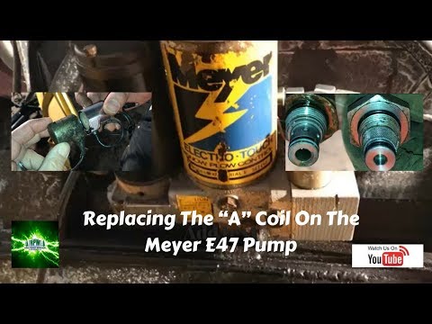 Replacing The A Coil On The Meyer E47 Pump