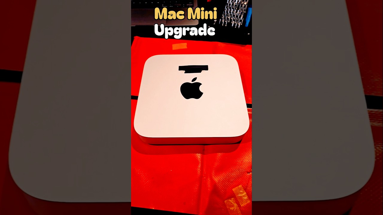 Upgrading an Apple MAC Mini - How to remove logic board