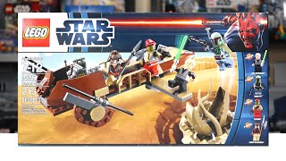 LEGO Star Wars 9496 DESERT SKIFF Review! (2012) by MandRproductions