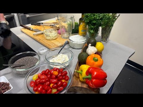 Olivia's Greek Salmon Power Bowl fuels a healthy summer