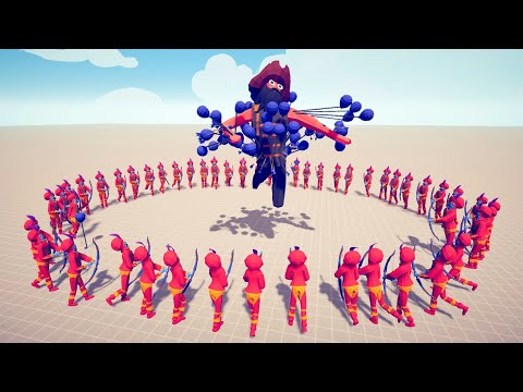 100x BALLOON ARCHER vs EVERY UNIT | TABS - Totally Accurate Battle Simulator