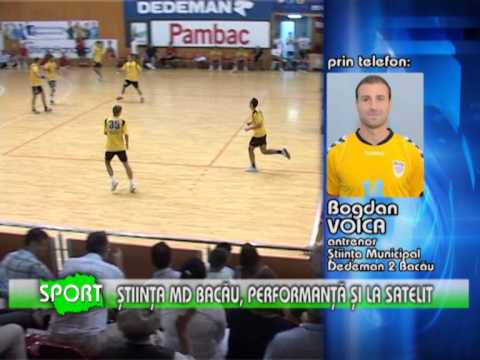 Ştiinţa MD Bacău, performanţă si la satelit - www.1tvbacau.ro (21.10.2013)