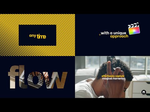 Kinetic Typography Slideshow Template for Apple Motion & FCPX - MotionVFX