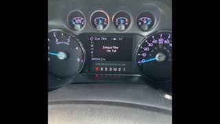 2011-2016 Ford Super Duty, OCR Activation, DPF Soot Percentage.