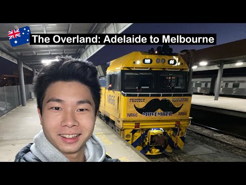 The Overland Train from Adelaide to Melbourne (Red Service)
