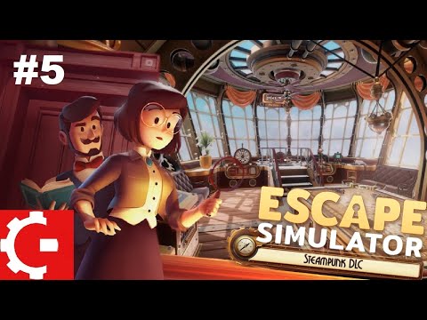 Escape Simulator #5 -  "Steampunk DLC" - All Levels Full Walkthrough