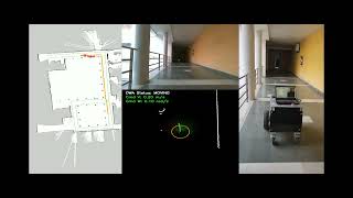 Map-informed human-aware navigation for mobile robots