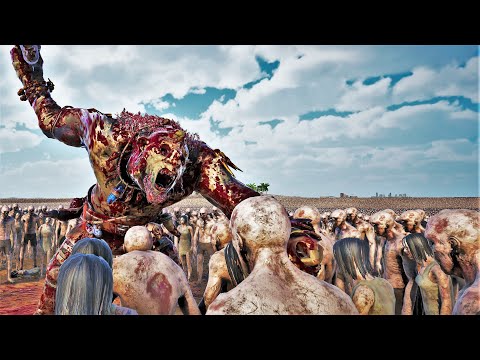 2000 Troll Warriors Vs 2 MILLION Zombies Horde - Ultimate Epic Battle Simulator 2
