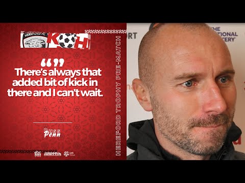 Russ Penn 25/11/21: Boss on FA Trophy meeting with...