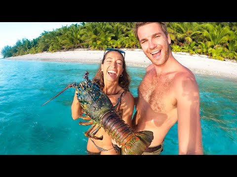 GIANT LOBSTER CATCH & COOK (Bushcraft & Survival Skills)