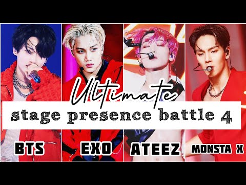 BRUTALLY RANKING ATEEZ BTS MONSTA X EXO  stage presence