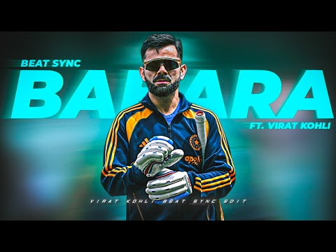 Bahara x Virat Kohli ✨️💙 | Beat Sync Edit | 4K60