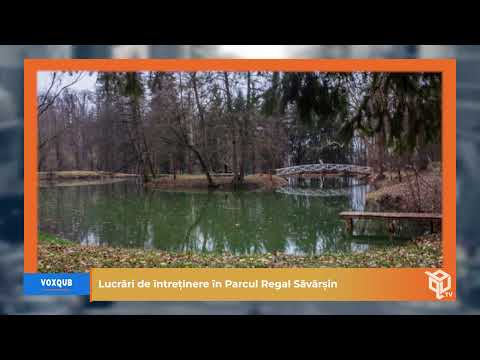 Lucrări de întreținere în Parcul Regal Săvârșin - VoxQub