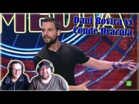Dani Rovira vs. Count Dracula at the Comedy Club. Argentinians react.