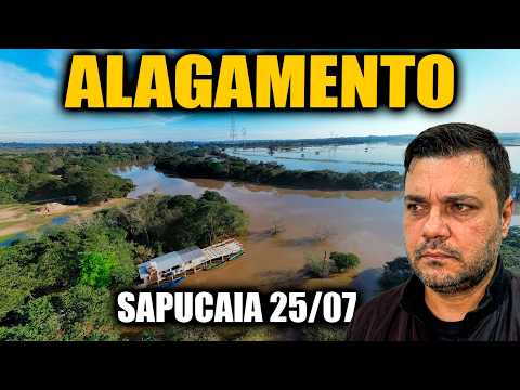 ALERTA EM SAPUCAIA DO SUL: Água Invade a Rua da Balsa! + Imagens Incríveis de Drone