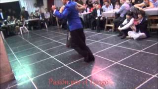 ROXANA SUAREZ y SEBASTIAN ACHAVAL Bailando el Vals ILUSION AZUL en FLOREAL MILONGA