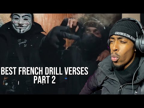 THESE FRENCH MAN ARE🔥BEST FRENCH DRILL VERSES (Part 2) [UK REACTION]