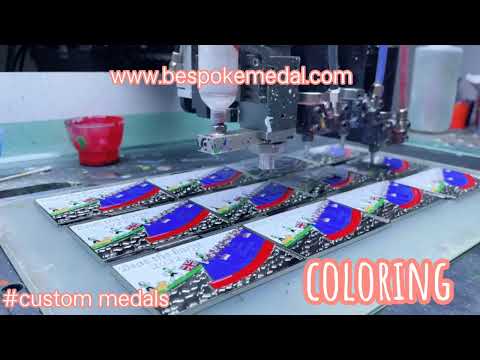 Bespoke Medal- How do we color the medals?