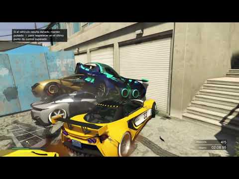 GTA V Esto solo pasa en Mi Carrera troll 2 con amigos caen en todas las trampas para topos XD