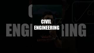 Which students choose Civil Engineering?🤔🤔#jee #jee2025 #civil #civilengineering #construction