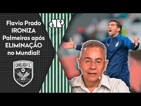 "O Palmeiras CAIU pro Tigres? Há MALES que vêm para o BEM!", ironiza Flavio Prado